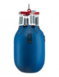 Водоналивная боксерская груша H2O FILIPPOV синяя 60см/42см/65кг - Экипировка для единоборств
